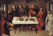 Dieric Bouts Museem national Christ in the house the Pharisaers Simon oil painting artist